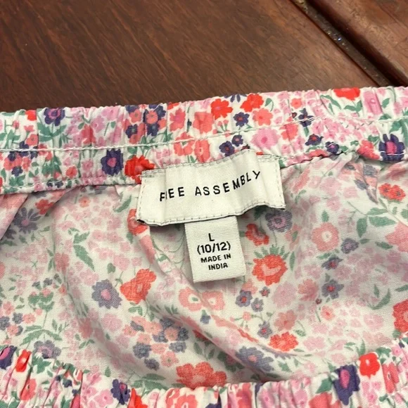 COPY - Women's Free Assembly Floral Seamed Midi Skirt Multicolor Floral Free As… - Picture 1 of 3